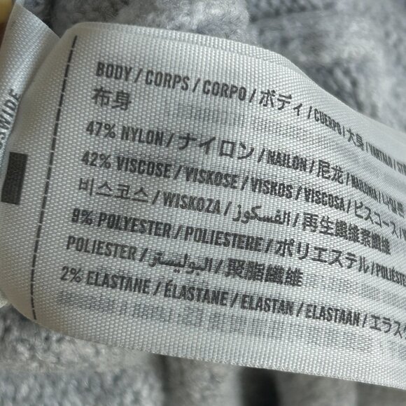 Abercrombie & Fitch Gray Slouchy Relaxed Turtleneck Sweater Size Large - Picture 4 of 8